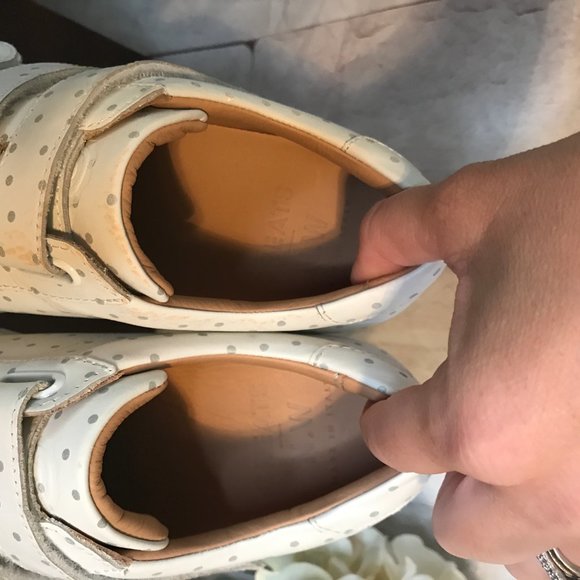 NWOT GREATS Women's Size 8 Royale Sneakers Polka Dot Leather Shoes - Picture 7 of 12